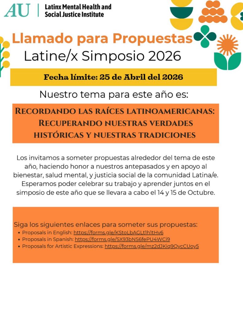 Llamado para Propuestas Simposio 2026-1 - Latinx Institute at Antioch University